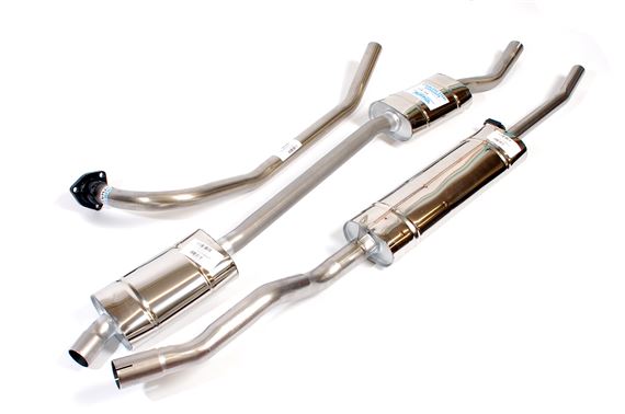 Stainless Steel Exhaust System - Saloon 2000 Mk2 Auto from ME50001 - RM8037