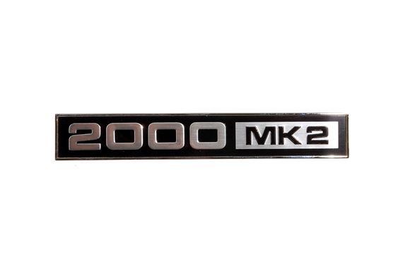 Rear Badge - 2000 Mk2 - 629426