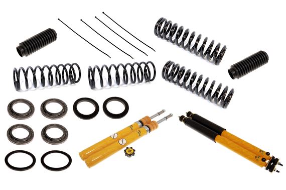 Spax KSX Front and Rear Shock Absorber Kit - Adjustable - with Standard Springs - 2000/2500/2.5Pi Estate - RM8261SPAX