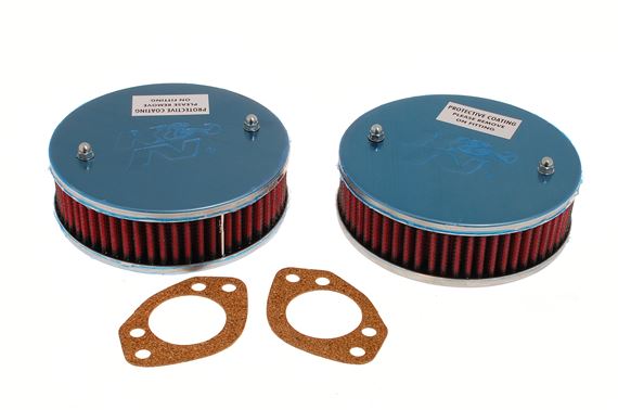 Custom Air Filter 56-9311 Conversion Kit A - Standard Manifold - RB7367 - K&N
