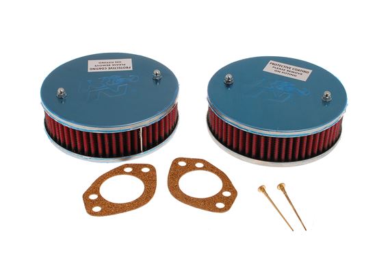 Custom Air Filter 56-9311 Conversion Kit B - Tubular Manifold - RB7368 - K&N