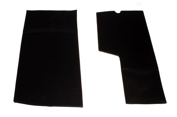 A Post Vent Trim - Lower - RHD - Black Pair - XKC3154PA