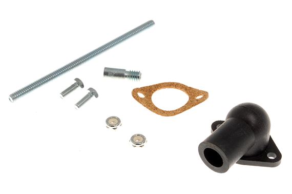 Breather Pipe Adaptor - Air Cleaner Base to Flame Trap - RB7654