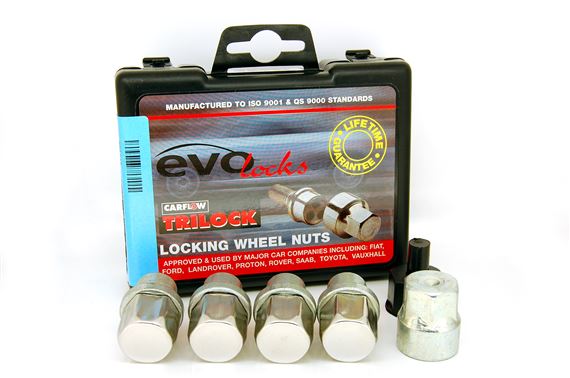 Locking Wheel Nut Kit - Alloy Wheels - Set of 4 - RO1072A - Trilock