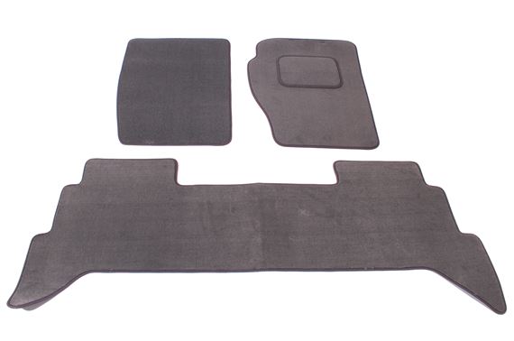 Carpet Mat Set (3 Piece) Grey - RA1426GREY - Aftermarket