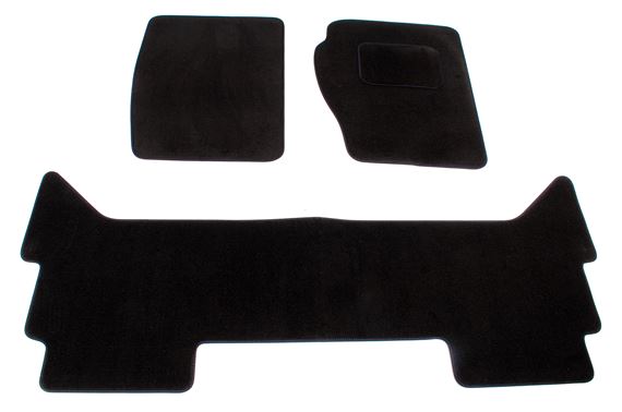 Carpet Mat Set (3 Piece) Black - RA1426BLACK - Aftermarket