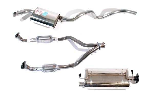 SS Exhaust System including CAT - RA1072SS