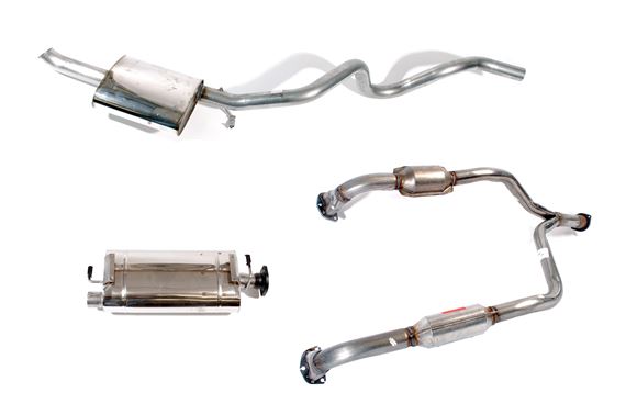 SS Exhaust System including CAT - RA1083SS
