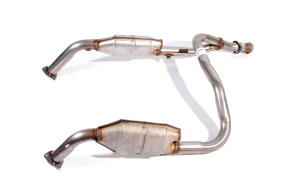 Exhaust Down Pipe with Catalyst - WCD105350P - Aftermarket