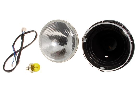 Headlamp Assembly - 45/40W - P45T Type with Yellow Bulb - LHD (France) - AEU1061A