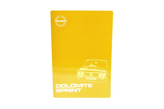 Triumph Factory Workshop Manual - Dolomite Sprint