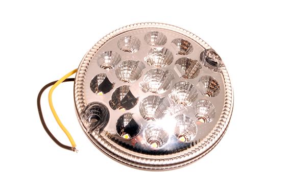 LED Clear Indicator Lamp E-marked 95mm NAS Spec - AMR6527LEDCLR - Aftermarket