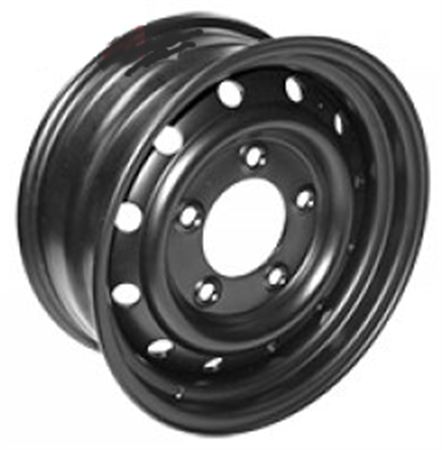 Steel Wheel - Black - 6.5 x 16 ET21 - ANR4583PMTF - Terrafirma