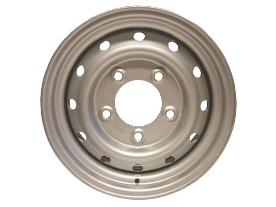 Steel Wheel 6.5 x 16 - Silver - ANR4583SILVERBP - Aftermarket