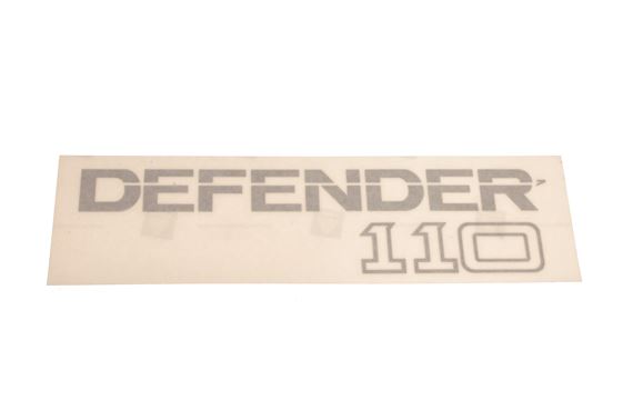 Defender 110 Decal Silver - BTR1049 - Genuine
