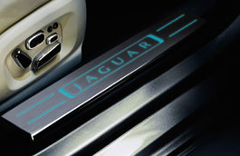 Illuminated Sill Tread Plate - Front Left - C2D22753 - Genuine Jaguar