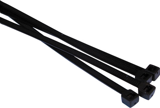 Xpart General Use Cable Ties - Black 370 x 4.8 - 500