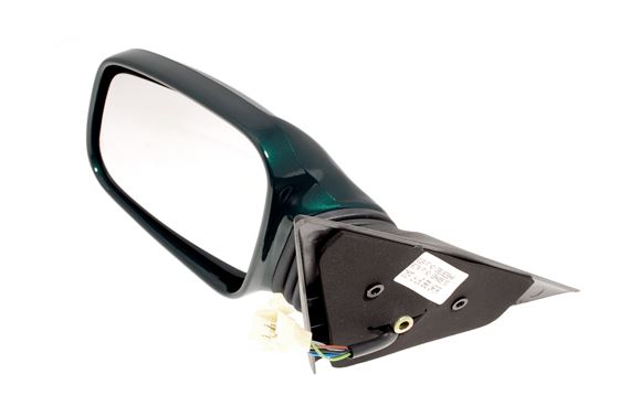Rover 200 LH Electric Door Mirror LHD - British Racing Green - CRB106390HNA - Genuine MG Rover