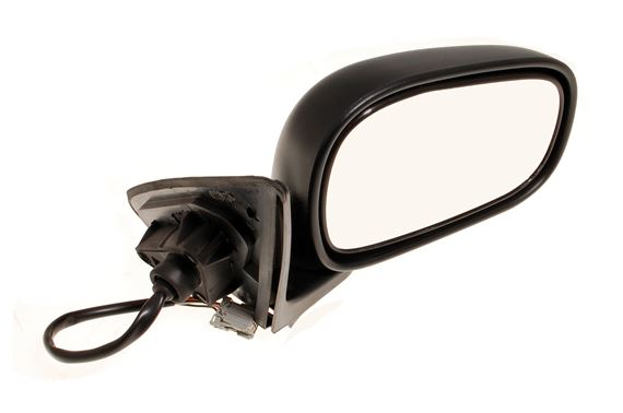 Mirror assembly-electric control exterior - Black, RH - CRB107150PMP - Genuine MG Rover