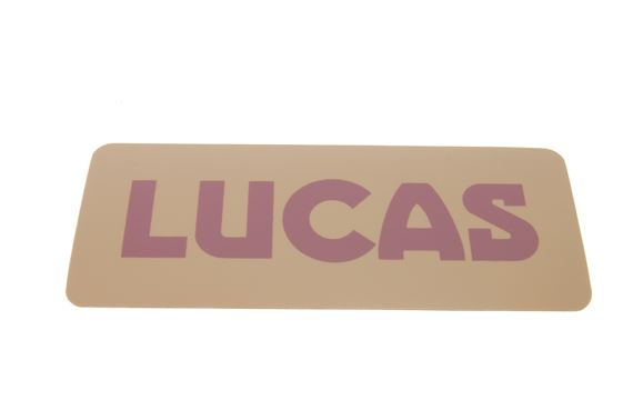 Label - Battery - Lucas - CRST191