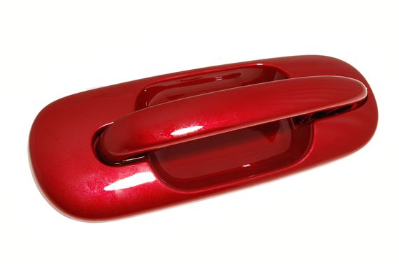 Handle assembly-rear door - RH, Nightfire Red 3 - CXB000180CBT - Genuine MG Rover