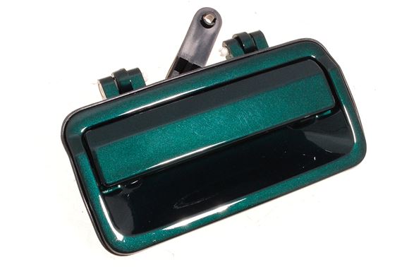 Handle assembly-door - RH, British Racing Green - CXB101860HNA - Genuine MG Rover