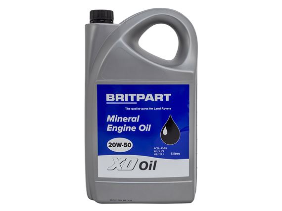Mineral Oil 20W-50 5L - DA1823 - Britpart