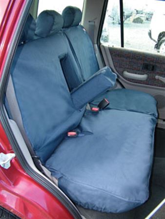 Seat Cover Set 2nd Row 60/40 Blue - LF1030BPBLUEAR - Britpart