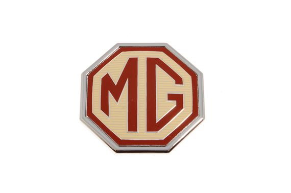 Badge assembly-MG - Satin Silver - DAH000080MVR - Genuine MG Rover