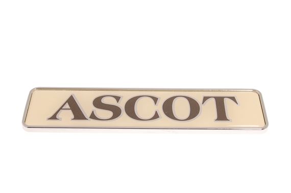 Badge-Ascot-plinth - DAM100590MMM - Genuine MG Rover