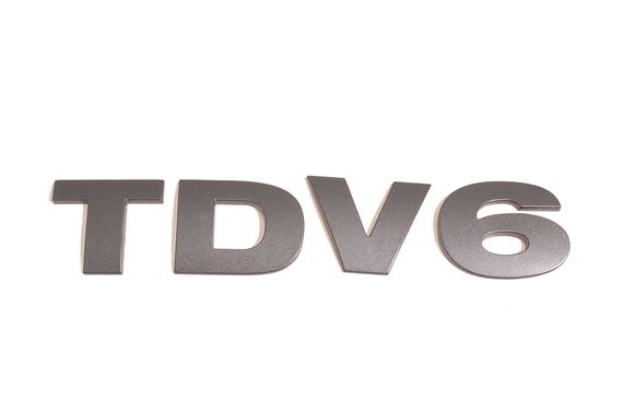 Rear Door Letter Set - TDV6 - Brunel Metallic Finish - DAM500510LQVP1 - OEM