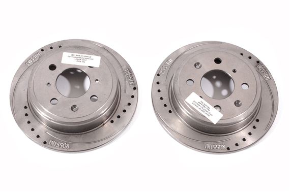 Brake Discs Solid Rear (pair) 239mm - EGP1254ROS - Rossini