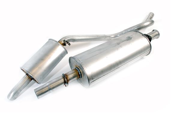 Centre and Rear Silencer Assembly - ESR238P - Aftermarket