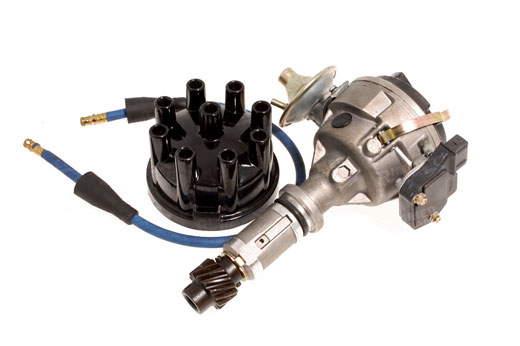 V8 Distributor - Electronic Ignition - Lucas - 35DM8 - High & Low cr with Remote Amplifier - ETC5953