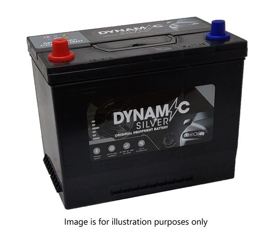 Battery - Dry Charged Rubber Cased - 12 volt 65 A/hr Positive Earth - GBY241DP
