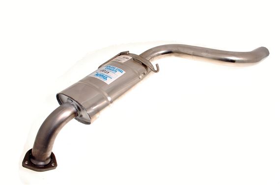 SD1 Stainless Steel Rear Silencer/Tailpipe - GEX33067SS