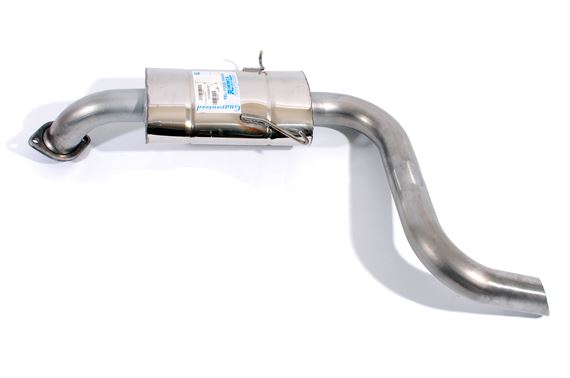 SD1 Stainless Steel Rear Silencer/Tailpipe - GEX3855SS