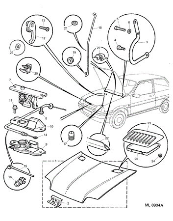 Metro Bonnet and Fittings