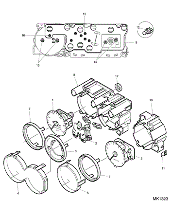 Rover Mini Instruments-John Cooper L.E.