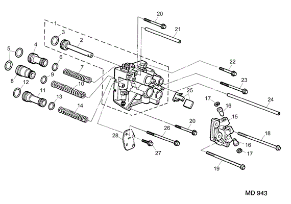 Rover 800 Early Body Assembly - Servo - 2700 Auto