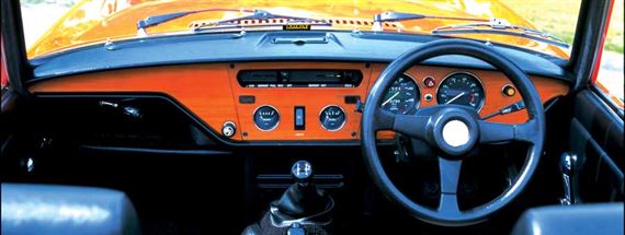 Triumph Spitfire Dash Mounted Switches and Controls - MkIV and 1500 - Left Hand Dash (Passenger) Section