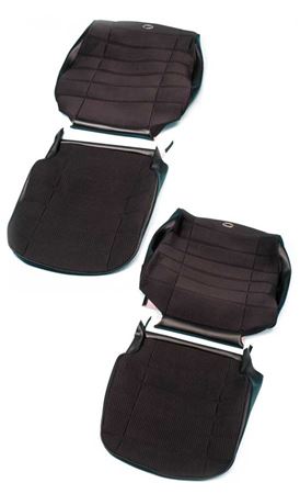 Triumph TR7 Alternative Seat Trim Kit - Full Cloth Face with Pleats