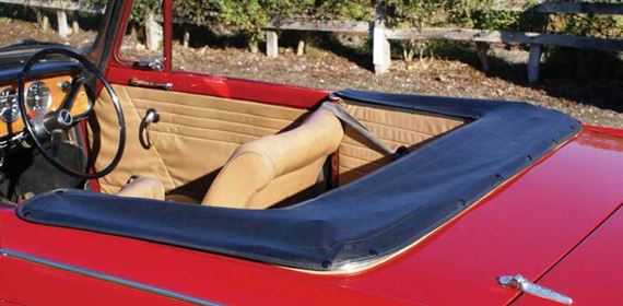 Triumph Herald Hood Stowage Covers
