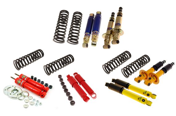 Triumph GT6 Uprated Shock Absorber and Front Spring Packages