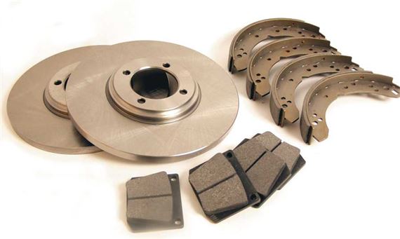Triumph GT6 Front Brake Discs and Fittings