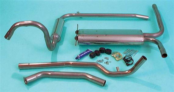 Triumph Dolomite and Sprint Standard Exhaust Systems - 1850 All Models 1976 on WF55001 on