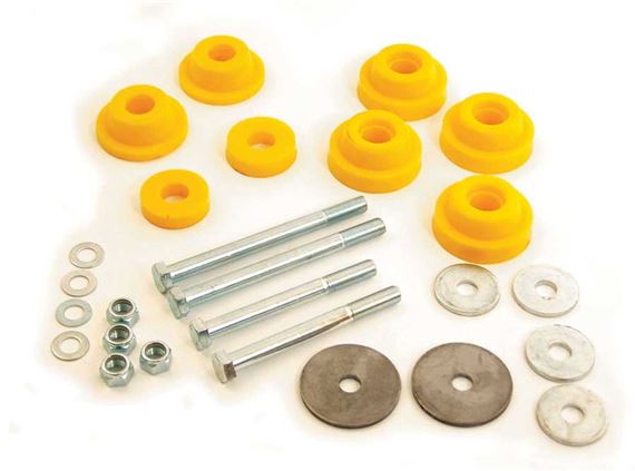Triumph Dolomite and Sprint Subframe Mounting Bush and Bolt Kits