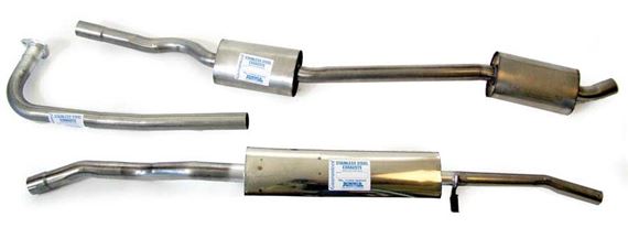 Triumph 2000/2500/2.5Pi Stainless Steel Exhaust Systems - Saloons