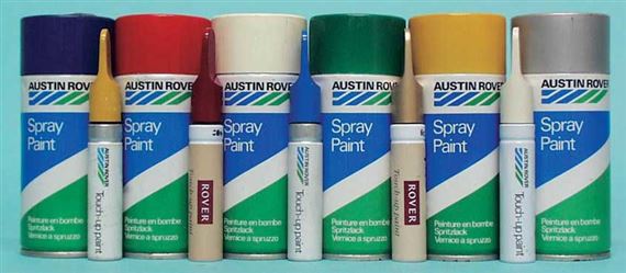 Rover SD1 Aerosol Paints and Touch Up Paints