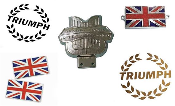 Triumph Herald Decals, Badges and Transfers